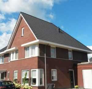 Home Moderne woning met polyester dakgoten van hoge kwaliteit