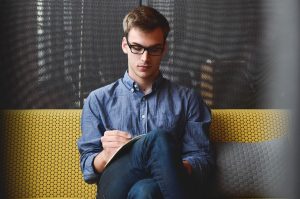 Home Visuele representatie van levenslessen van succesvolle ondernemers met focus op visie, passie en netwerken